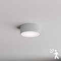Brilagi - Φωτιστικό οροφής με αισθητήρα CLARE 1xE27/40W/230V διάμετρος 20 cm γκρι