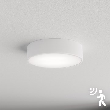 Brilagi - Φωτιστικό οροφής με αισθητήρα CLARE 2xE27/40W/230V διάμετρος 30 cm λευκό