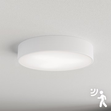 Brilagi - Φωτιστικό οροφής με αισθητήρα CLARE 3xE27/40W/230V διάμετρος 40 cm λευκό