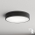Brilagi - Φωτιστικό οροφής με αισθητήρα CLARE 3xE27/40W/230V διάμετρος 40 cm μαύρο