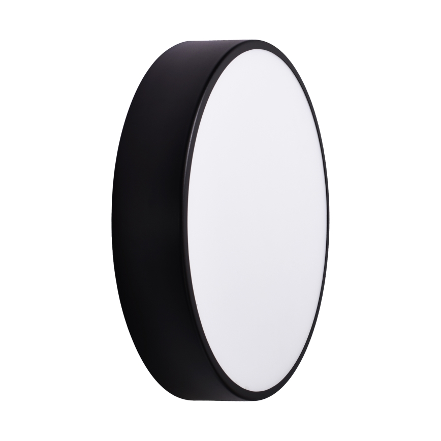 Brilagi - Φωτιστικό οροφής με αισθητήρα CLARE 3xE27/40W/230V διάμετρος 40 cm μαύρο