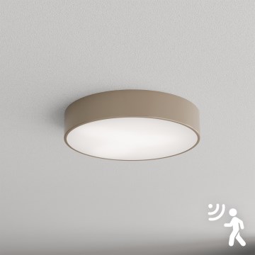 Brilagi - Φωτιστικό οροφής με αισθητήρα CLARE 3xE27/40W/230V διάμετρος 40 cm μπεζ