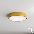 Brilagi - Φωτιστικό οροφής με αισθητήρα CLARE 3xE27/40W/230V διάμετρος 40 cm χρυσαφί