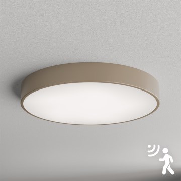 Brilagi - Φωτιστικό οροφής με αισθητήρα CLARE 5xE27/40W/230V διάμετρος 60 cm μπεζ