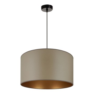 Brilagi - Φωτιστικό οροφής με καλώδιο OREGON ROLLER VEGE 1xE27/15W/230V διάμ. 45 εκ. γκρι