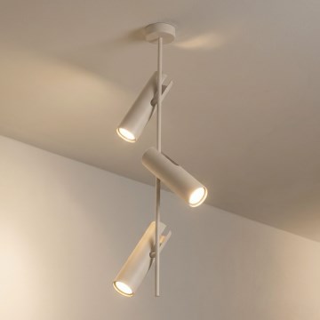 Brilagi - Φωτιστικό οροφής με ράβδο BRANCH 3xGU10/30W/230V μπεζ