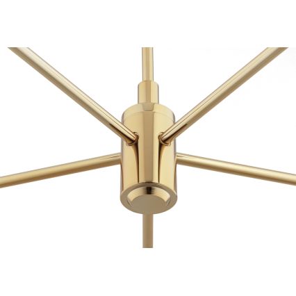 Brilagi - Φωτιστικό οροφής με ράβδο MONTE 5xE27/60W/230V μπλε/χρυσό