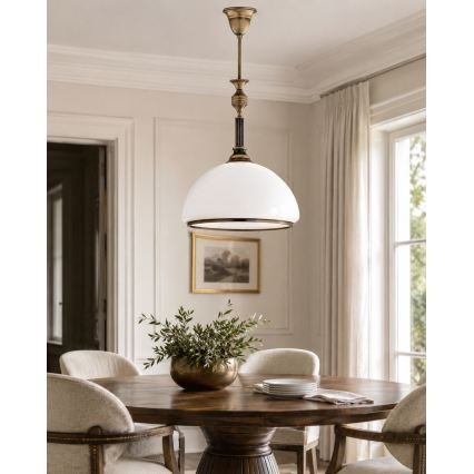 Brilagi - Φωτιστικό οροφής με ράβδο TAURUS 1xE27/15W/230V διάμ. 40 εκ. μπρονζέ