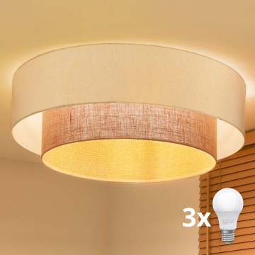Brilagi - Φωτιστικό οροφής LED BOHO STYLE 3xE27/15W/230V διάμ. 80 cm