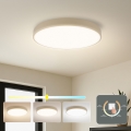 Brilagi - Φωτιστικό οροφής LED POOL/60W/230V 3000/4500/6000K Ø 50 cm μπεζ