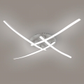 Brilagi - Φωτιστικό οροφής LED STRIPES LED/32W/230V 60x60 cm ασημί