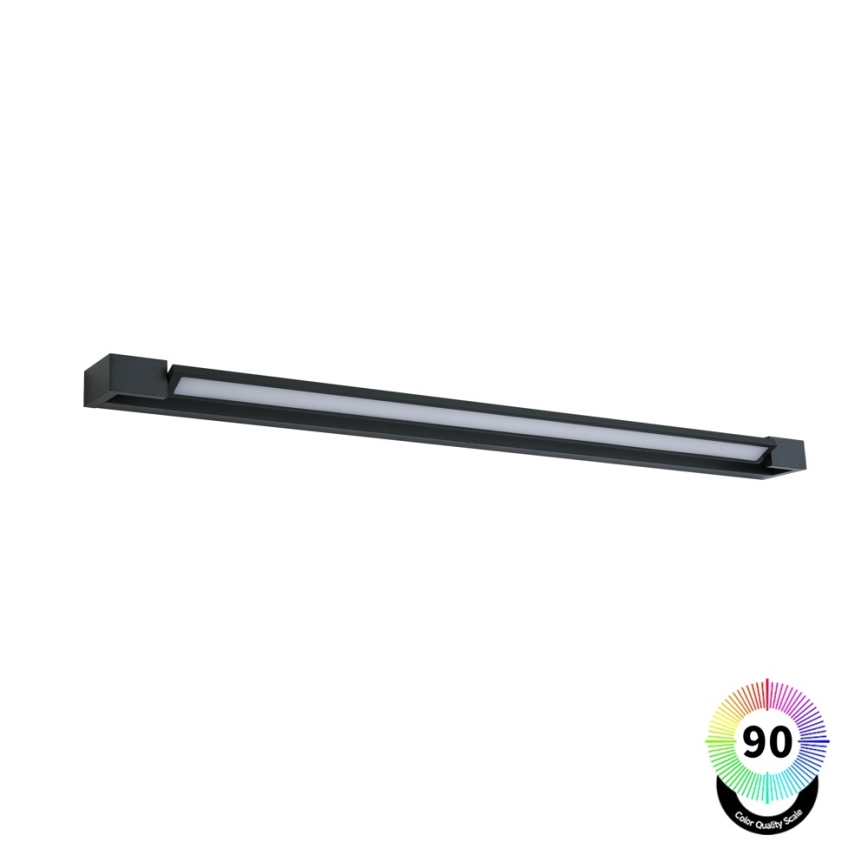 BRILAGI - Φωτιστικό καθρέφτη μπάνιου AQUA LINE LED/28W/230V 100 cm IP44 μαύρο CRI 90