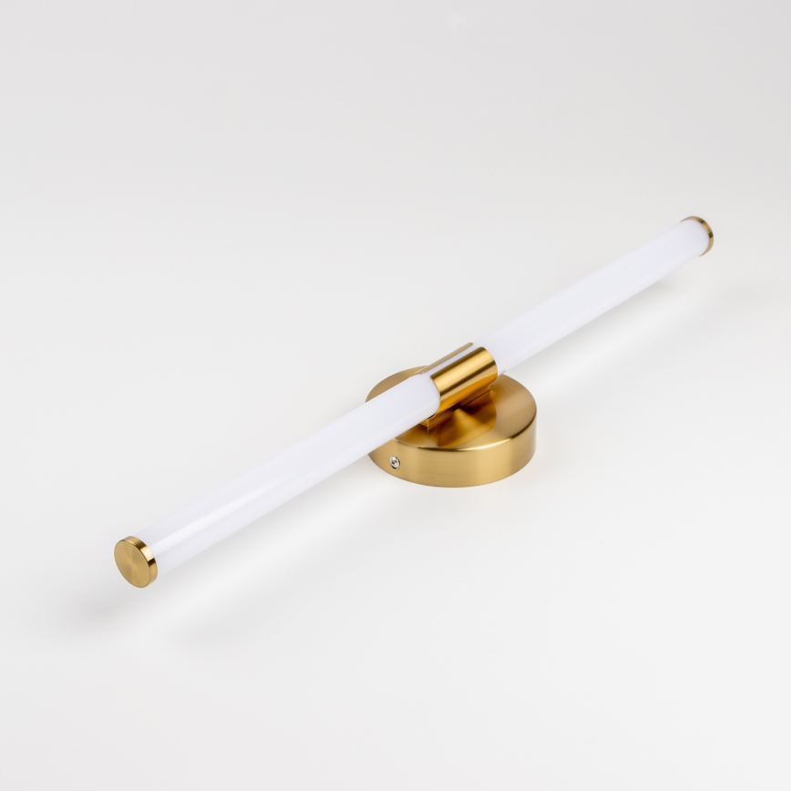 Brilagi - LED φωτιστικό καθρέφτη μπάνιου LARA LED/10W/230V 60 cm IP44 χρυσό