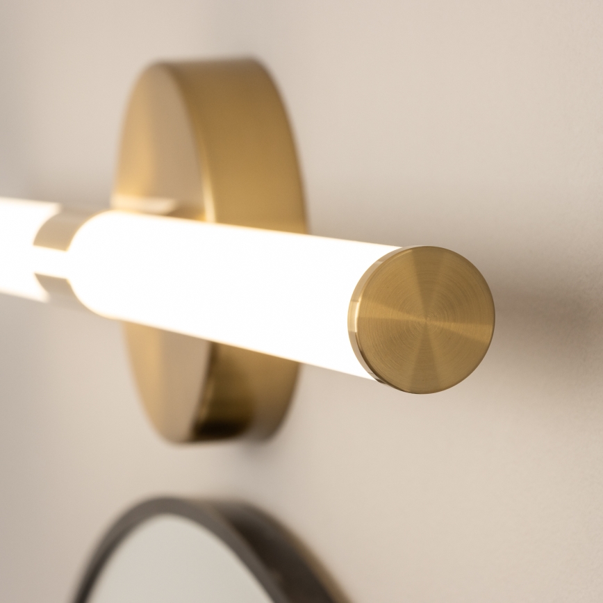 Brilagi - LED φωτιστικό καθρέφτη μπάνιου LARA LED/10W/230V 60 cm IP44 χρυσό