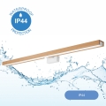Brilagi - Φωτισμός καθρέφτη μπάνιου LED WOODY MIRROR LED/15W/230V 90 cm IP44 δρυς/λευκό