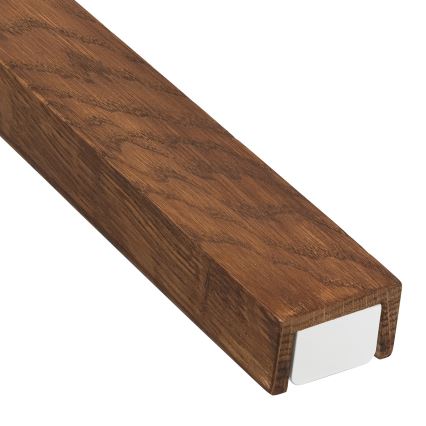 Brilagi - Φωτισμός καθρέφτη μπάνιου LED WOODY MIRROR LED/15W/230V 90 cm IP44 δρυς κερασιά/λευκό