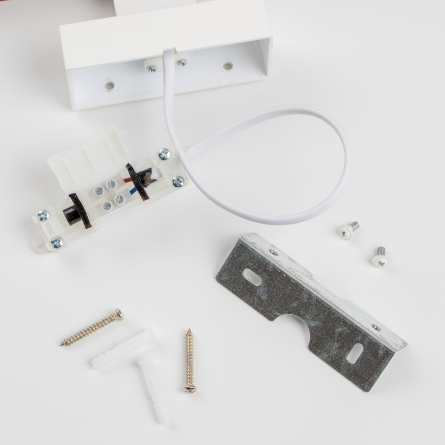 Brilagi - Φωτισμός καθρέφτη μπάνιου LED WOODY MIRROR LED/8W/230V 40 cm IP44 δρυς/λευκό