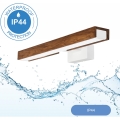 Brilagi - Φωτισμός καθρέφτη μπάνιου LED WOODY MIRROR LED/8W/230V 40 cm IP44 δρυς κερασιά/λευκό
