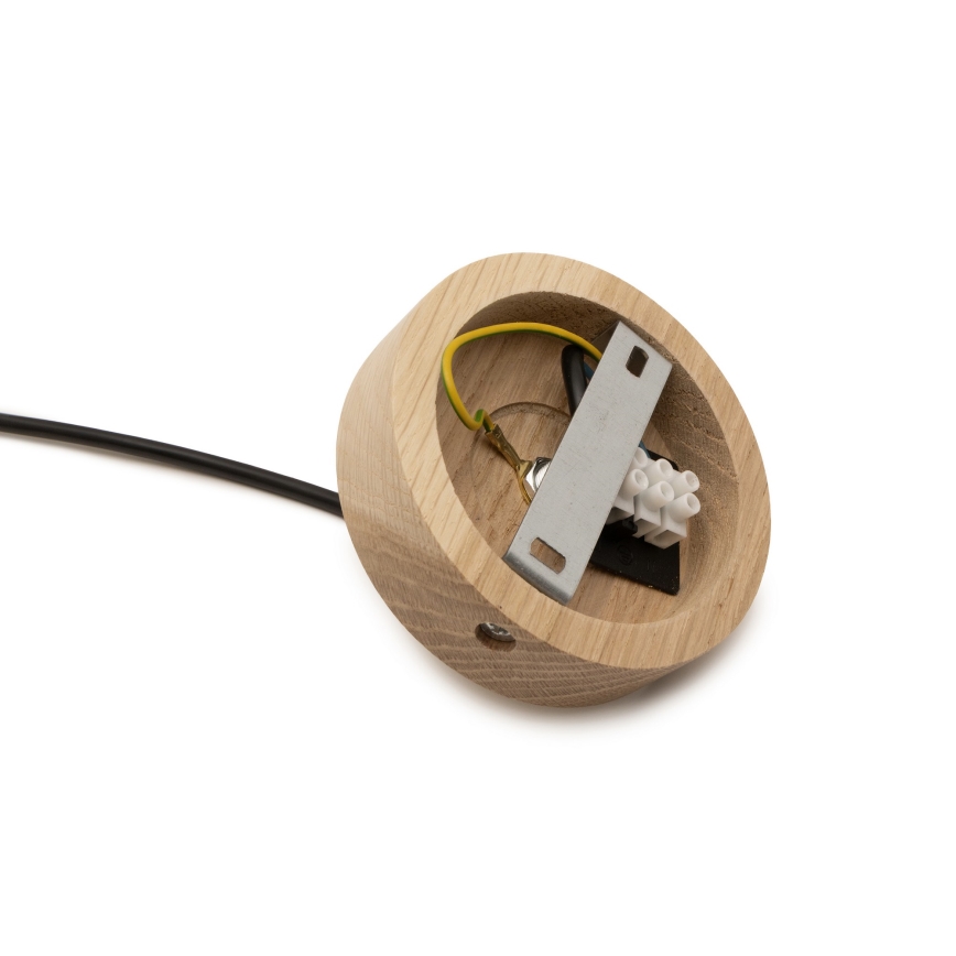 Brilagi - Καλώδιο τροφοδοσίας PARTY 1xE27/60W/230V, Ø 10 cm, δρυς