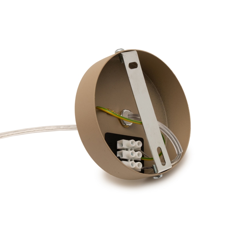 Brilagi - Καλώδιο τροφοδοσίας PARTY 1xE27/60W/230V, Ø 10 cm, μπεζ