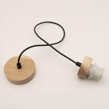 Brilagi - Καλώδιο τροφοδοσίας PARTY 1xE27/60W/230V δρυς