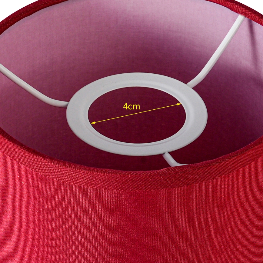 Brilagi - Universal φωτιστικό NUBILA E27 15,5x14 εκ. Πομπηϊκό κόκκινο