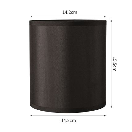 Brilagi - Universal φωτιστικό NUBILA E27 15,5x14 εκ. μαύρο