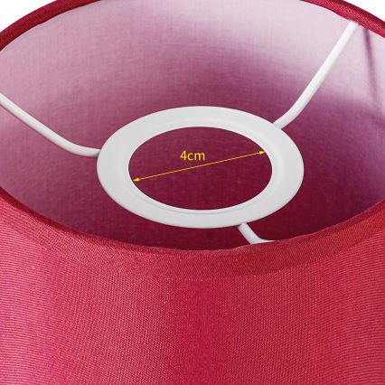 Brilagi - Καπέλο φωτιστικού universal NUBILA E27 15,5x14 εκ. ροζ