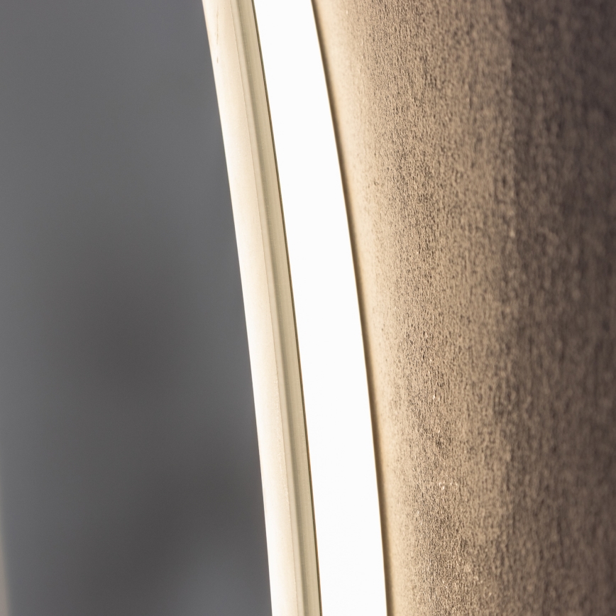 Brilagi - LED καθρέφτης μπάνιου με θέρμανση CLARA ECO LED/12W/230V Ø 60 εκ. IP44 CRI 90 ρυθμιζόμενης φωτεινότητας + CCT