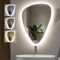 BRILAGI - Καθρέφτης μπάνιου LED GOCCIA LED/19W/230V 67x50 cm IP44 CRI 90 ρυθμιζόμενος + ρύθμιση θερμοκρασίας χρώματος (CCT)