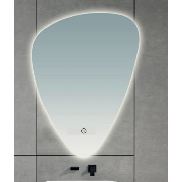 Brilagi - Καθρέφτης μπάνιου LED GOCCIA LED/19W/230V 67x50 cm IP44 CRI 90 ρυθμιζόμενος + ρύθμιση θερμοκρασίας χρώματος (CCT)
