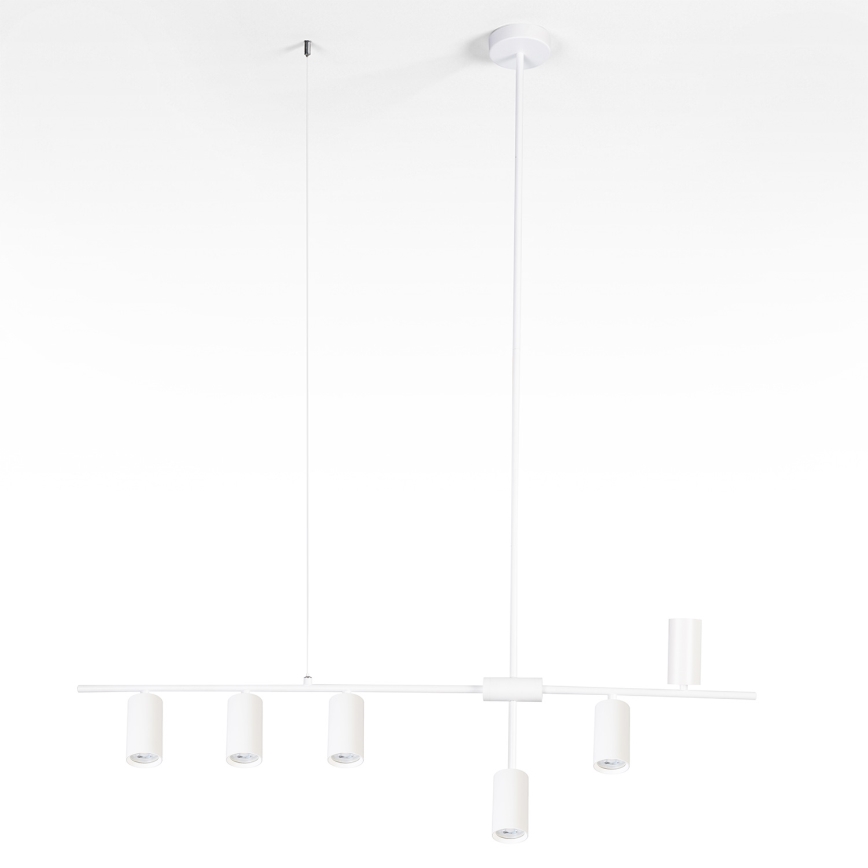 Brilagi - Κρεμαστό φωτιστικό CRANE με καλώδιο 6xGU10/30W/230V, λευκό