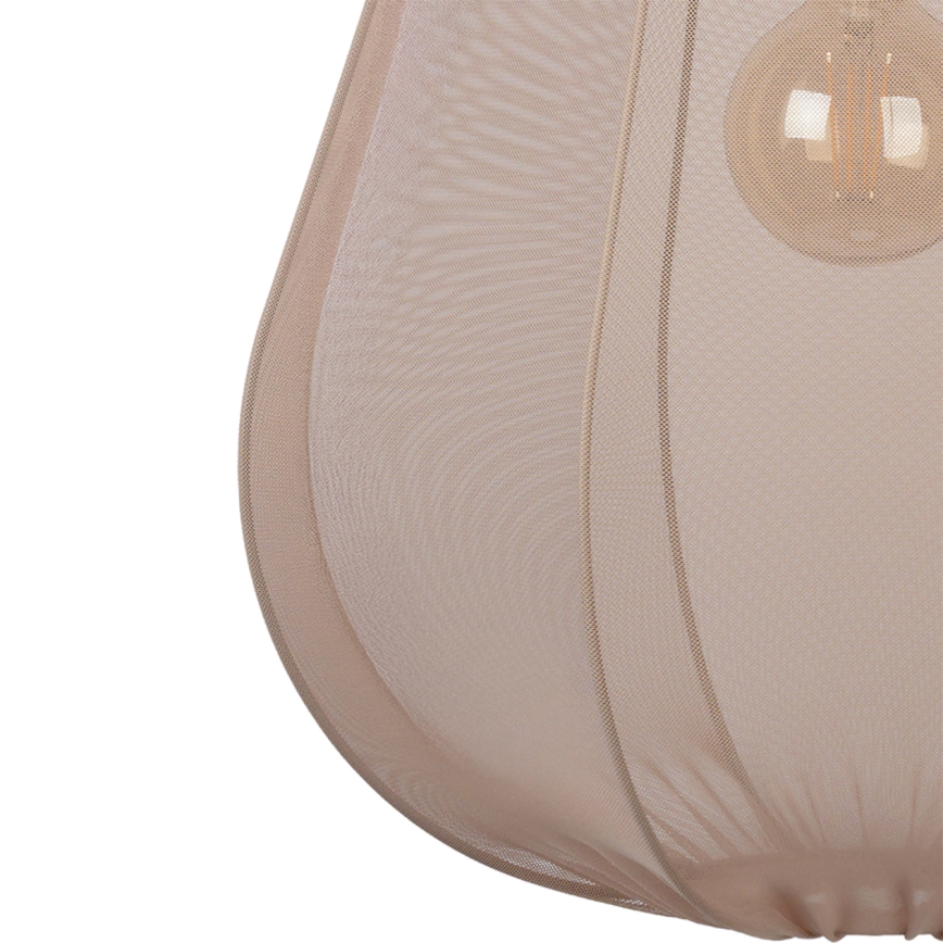 Brilagi - Κρεμαστό φωτιστικό LED ARVEN με καλώδιο 1xE27/8W/230V, Ø 37 cm, μπεζ