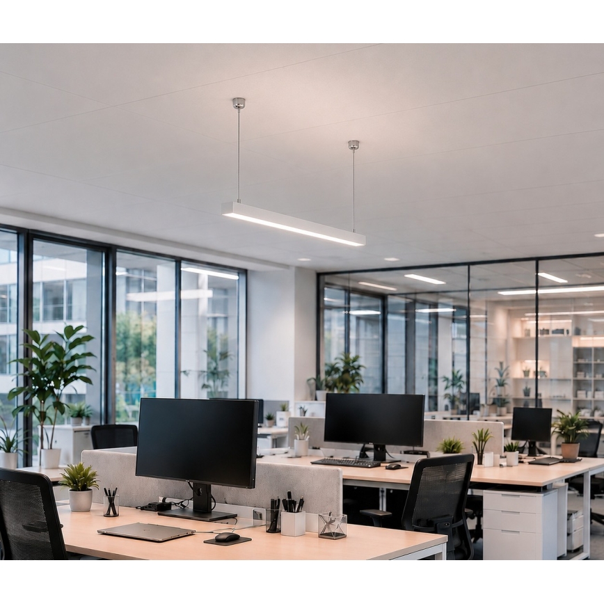 Brilagi - Κρεμαστό LED φωτιστικό FULLDAY LED/10/15/20W/230V 2700/4000/6000K 60 cm λευκό