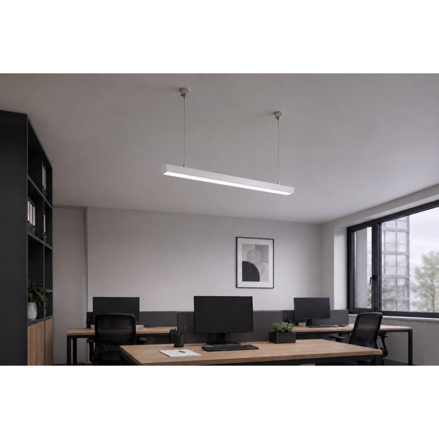 Brilagi - Κρεμαστό LED φωτιστικό FULLDAY LED/10/15/20W/230V 2700/4000/6000K 60 cm λευκό