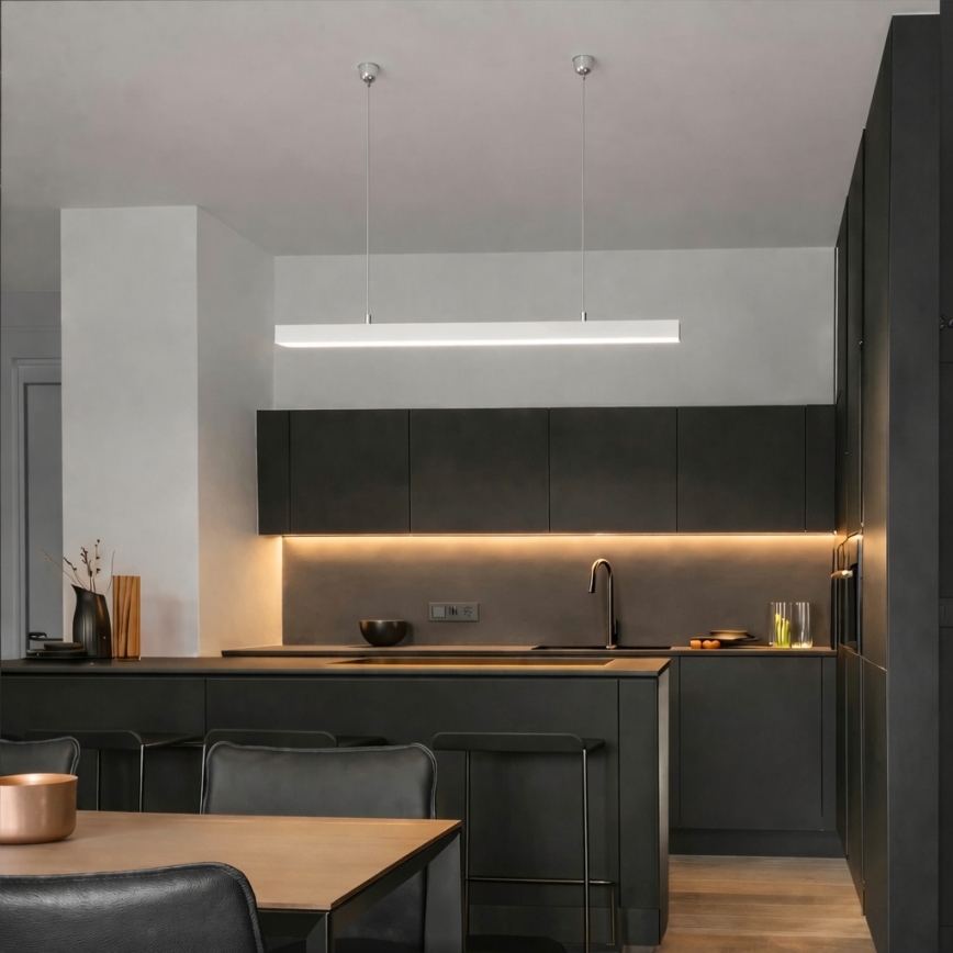 Brilagi - Κρεμαστό φωτιστικό FULLDAY LED/20/30/40W/230V 2700/4000/6000K 120 cm λευκό