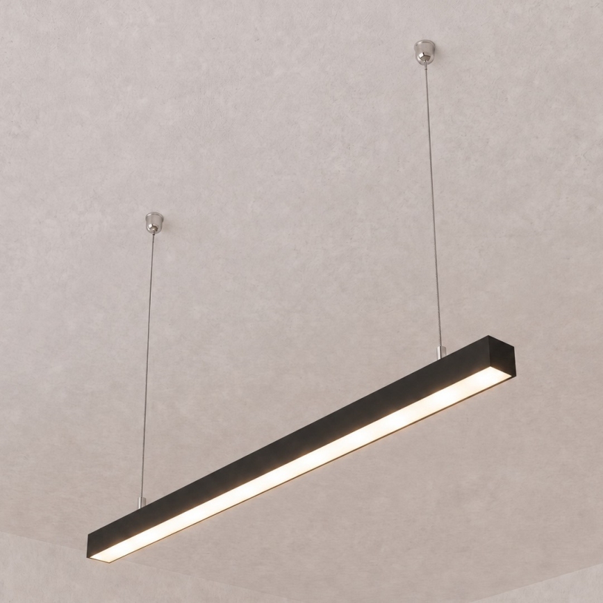 Brilagi - Κρεμαστό φωτιστικό LED FULLDAY LED/20/30/40W/230V 2700/4000/6000K 120 cm μαύρο