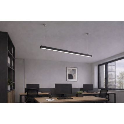 Brilagi - Κρεμαστό φωτιστικό LED FULLDAY LED/20/30/40W/230V 2700/4000/6000K 120 cm μαύρο