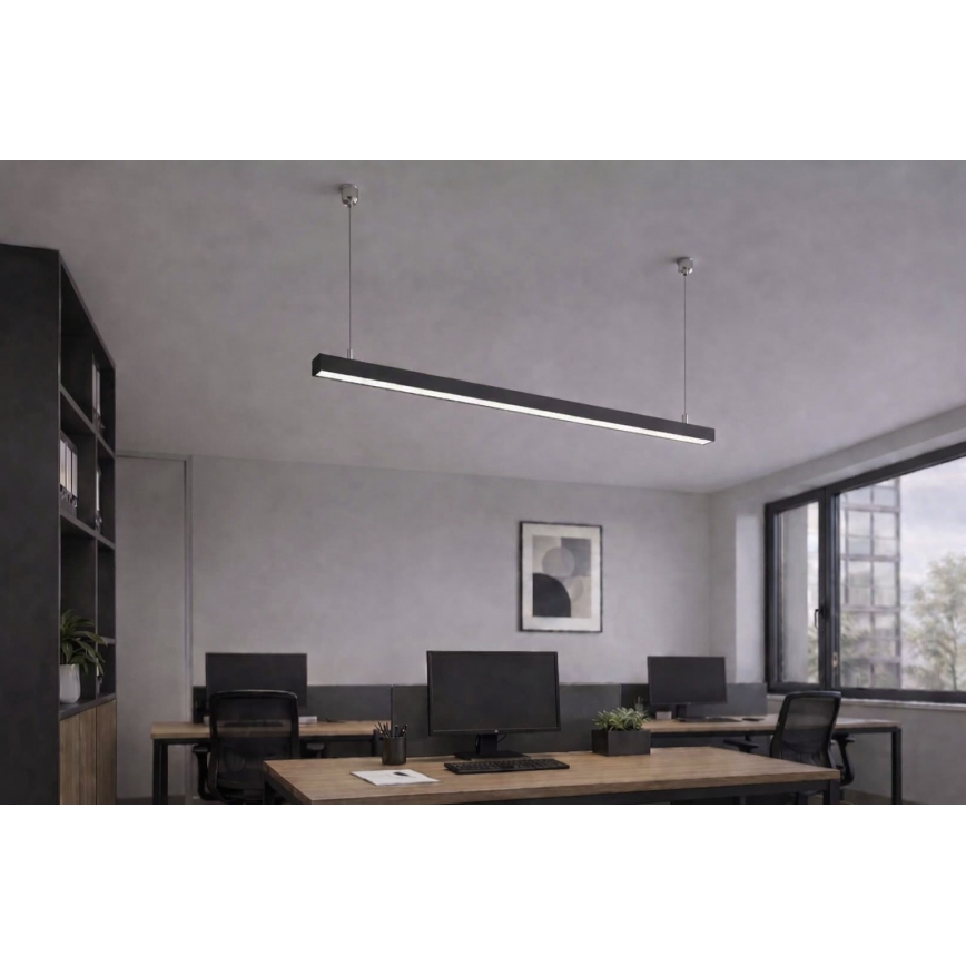 Brilagi - Κρεμαστό φωτιστικό LED FULLDAY LED/20/30/40W/230V 2700/4000/6000K 120 cm μαύρο