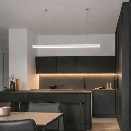 Brilagi - Κρεμαστό φωτιστικό LED FULLDAY LED/30/40/50W/230V 2700/4000/6000K 150 cm λευκό