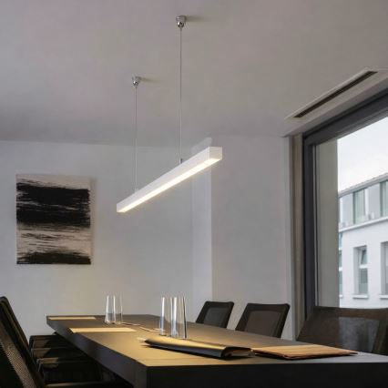 Brilagi - Κρεμαστό φωτιστικό LED FULLDAY LED/30/40/50W/230V 2700/4000/6000K 150 cm λευκό