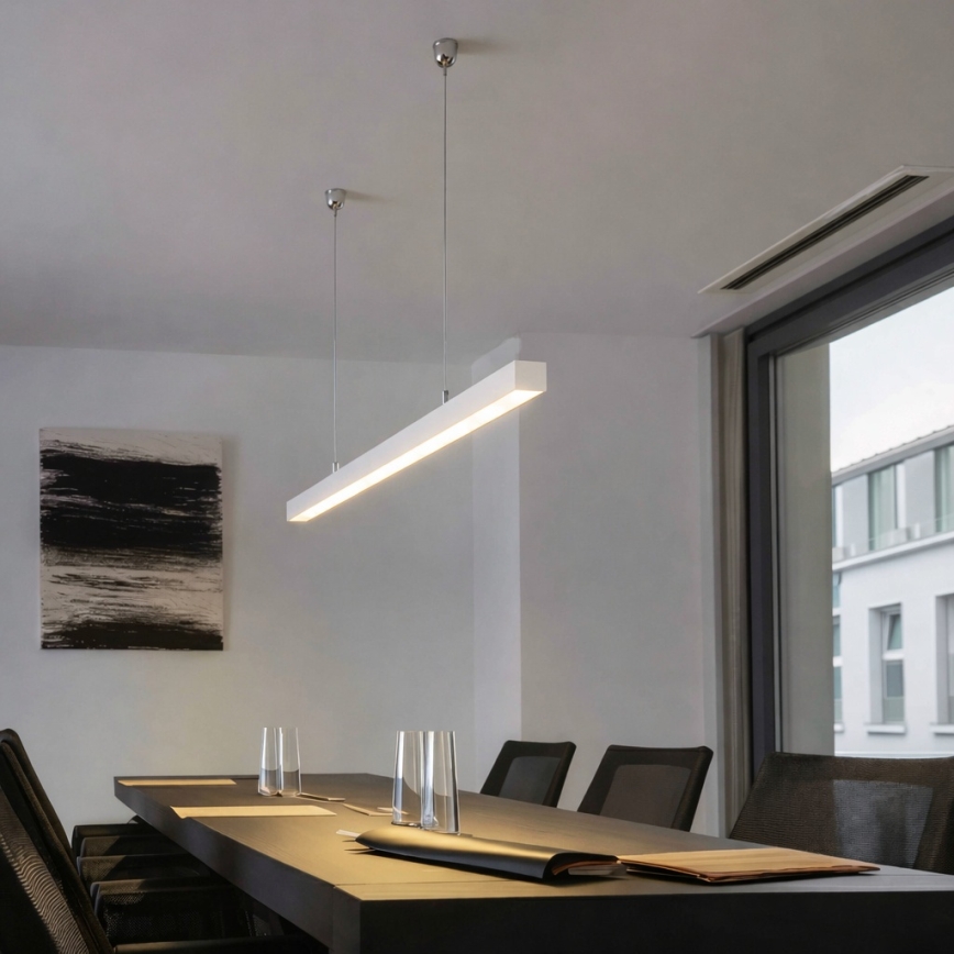 Brilagi - Κρεμαστό φωτιστικό LED FULLDAY LED/30/40/50W/230V 2700/4000/6000K 150 cm λευκό