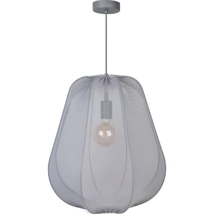 Brilagi - Κρεμαστό φωτιστικό LED σε καλώδιο ARVEN 1xE27/8W/230V Ø 37 εκ. γκρι