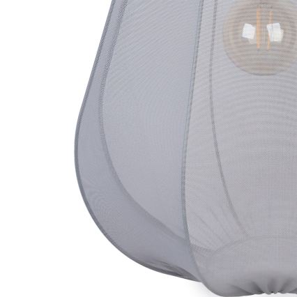 Brilagi - Κρεμαστό φωτιστικό LED σε καλώδιο ARVEN 1xE27/8W/230V Ø 37 εκ. γκρι
