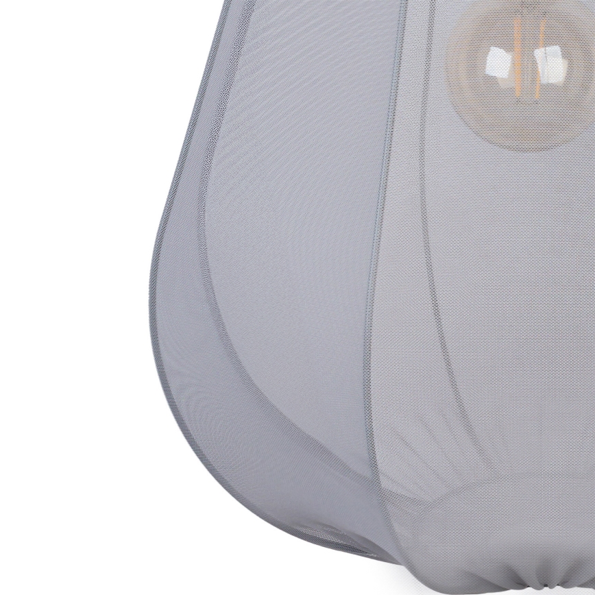 Brilagi - Κρεμαστό φωτιστικό LED σε καλώδιο ARVEN 1xE27/8W/230V Ø 37 εκ. γκρι