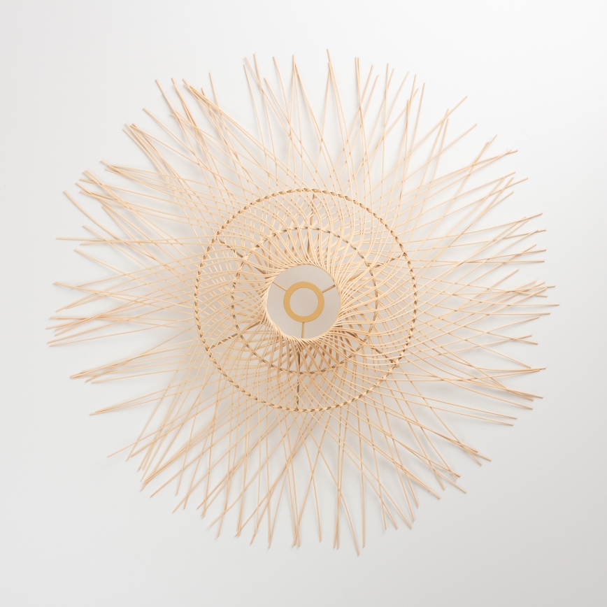 Brilagi - Κρεμαστό φωτιστικό LED σε καλώδιο CERIA BOHO 1xE27/40W/230V Ø 100 εκ. μπαμπού