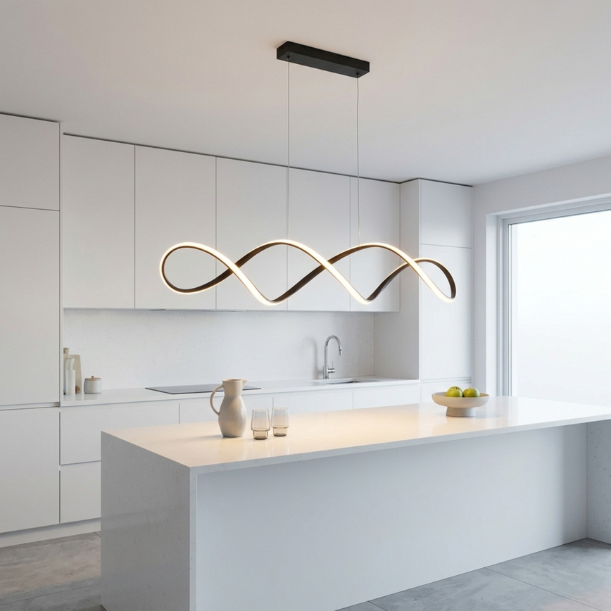 Brilagi - Κρεμαστό φωτιστικό LED σε καλώδιο DNA LED/41W/230V 4100K μαύρο