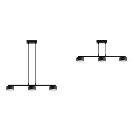 Brilagi - Κρεμαστό φωτιστικό LED σε καλώδιο MONO 3xGX53/30W/230V μαύρο