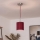Brilagi - Κρεμαστό φωτιστικό LED σε καλώδιο NUBILA 1xE27/60W/230V διάμ. 14 cm πομπηϊκό κόκκινο