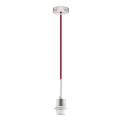 Brilagi - Κρεμαστό φωτιστικό LED σε καλώδιο NUBILA 1xE27/60W/230V διάμ. 14 cm πομπηϊκό κόκκινο